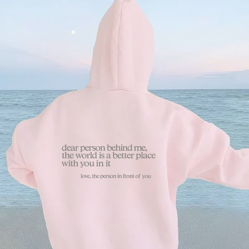 'Dear Person Behind Me' Sweatshirt - Coenox