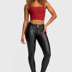 Coenox™ Faux Leren Broek - Coenox